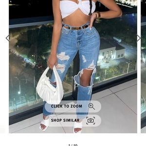 Fashion Nova - Cant Tell You Jeans sz 3